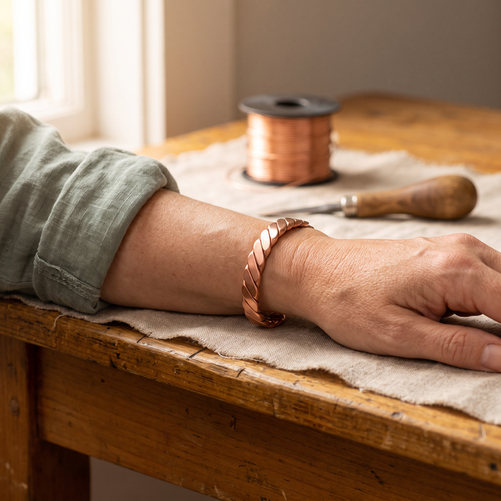 Bracelet en cuivre Moss de Chloé – vue 2