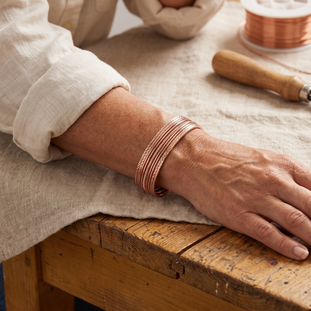 Bracelet en cuivre Bracken de Chloé – vue 2