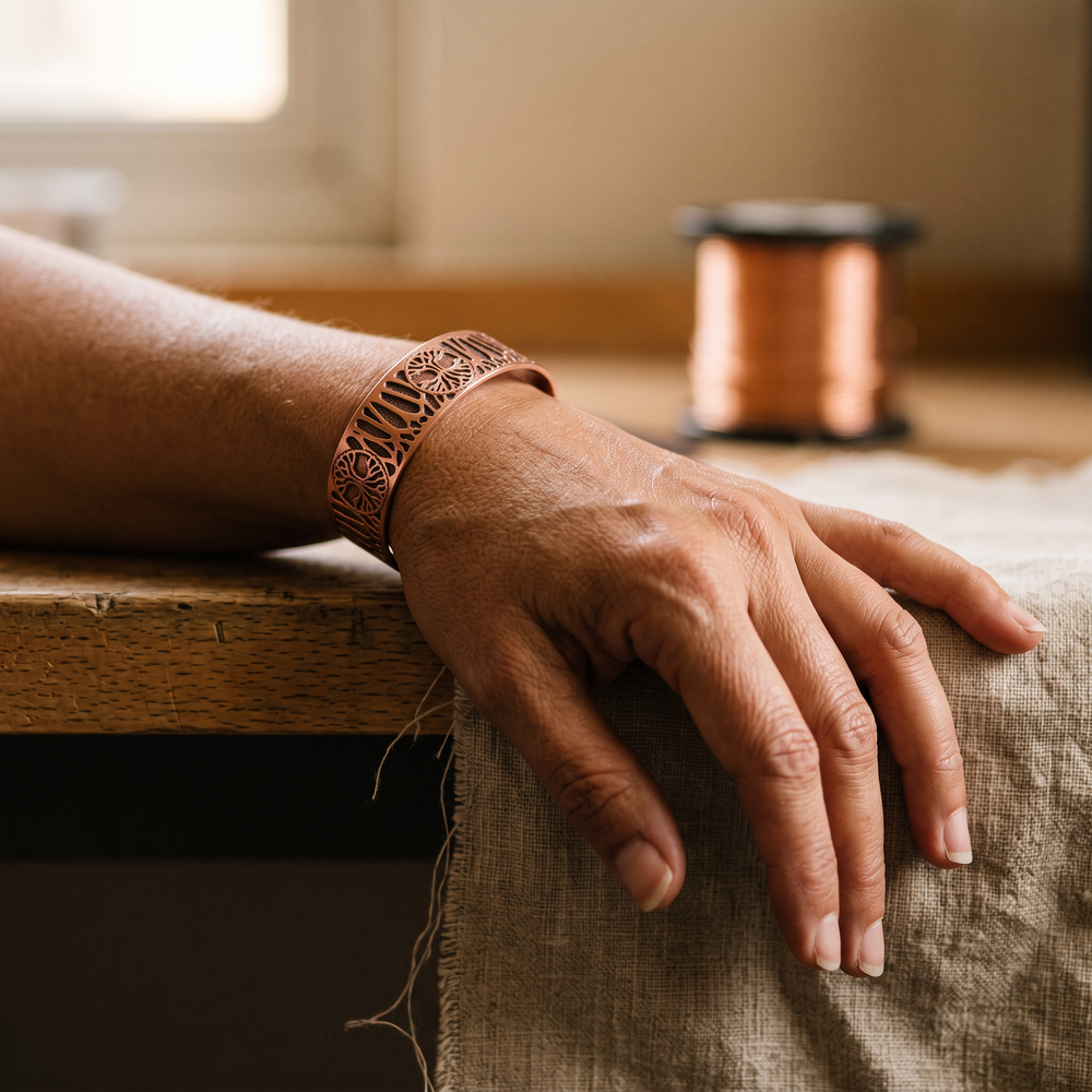 Bracelet en cuivre Vine de Chloé – vue 2