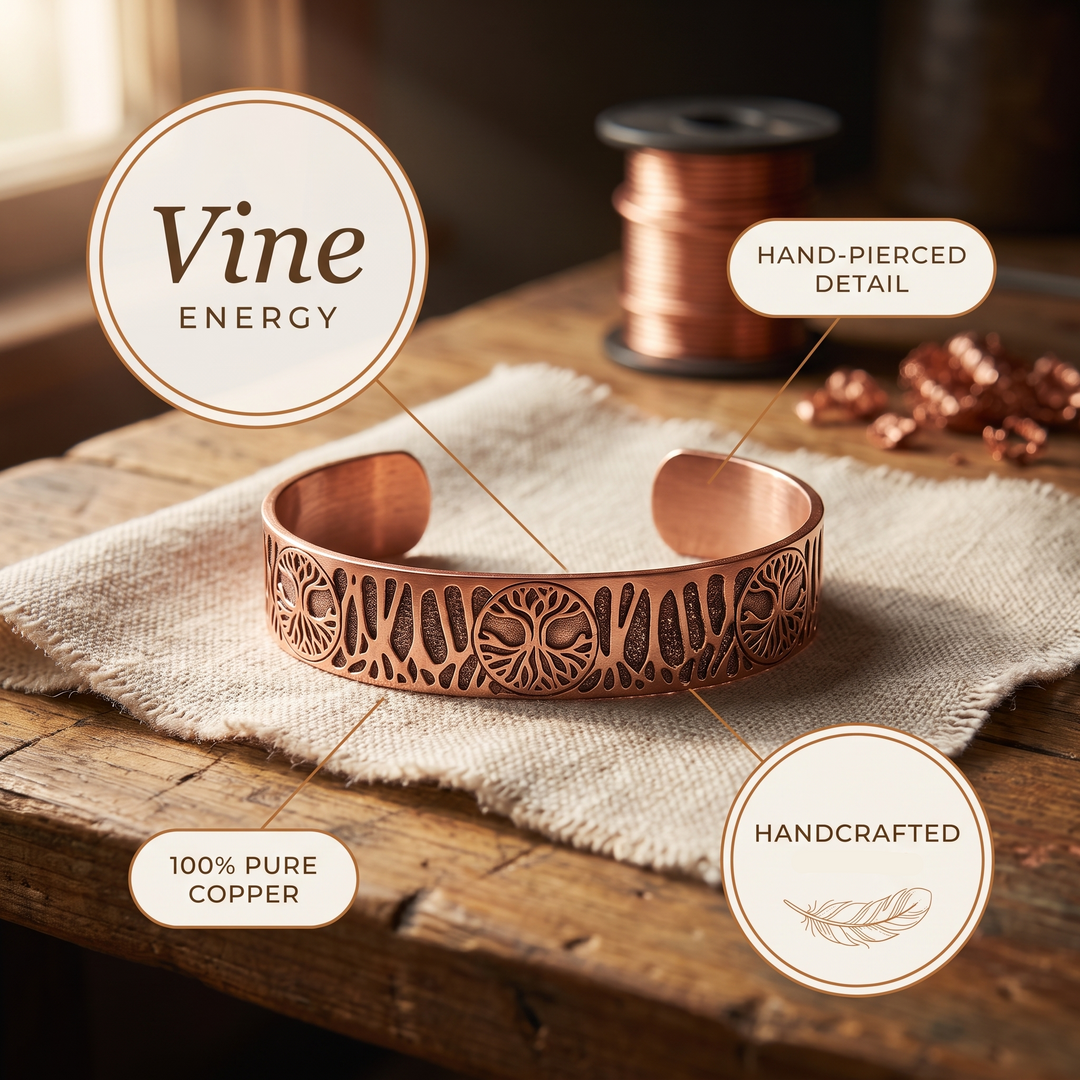 Bracelet en cuivre Vine de Chloé – vue 5