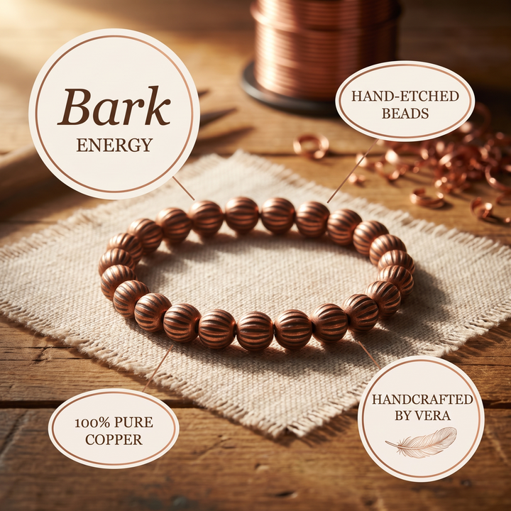 Bracelet en cuivre Bark de Chloé – vue 5