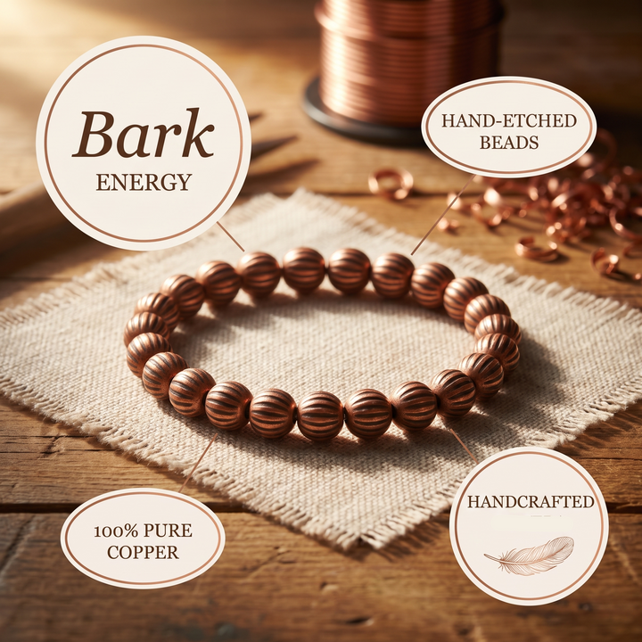 Bracelet en cuivre Bark de Chloé – vue 5