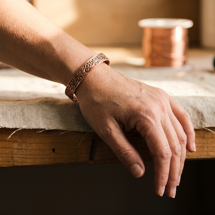 Bracelet en cuivre Tide de Chloé – vue 2