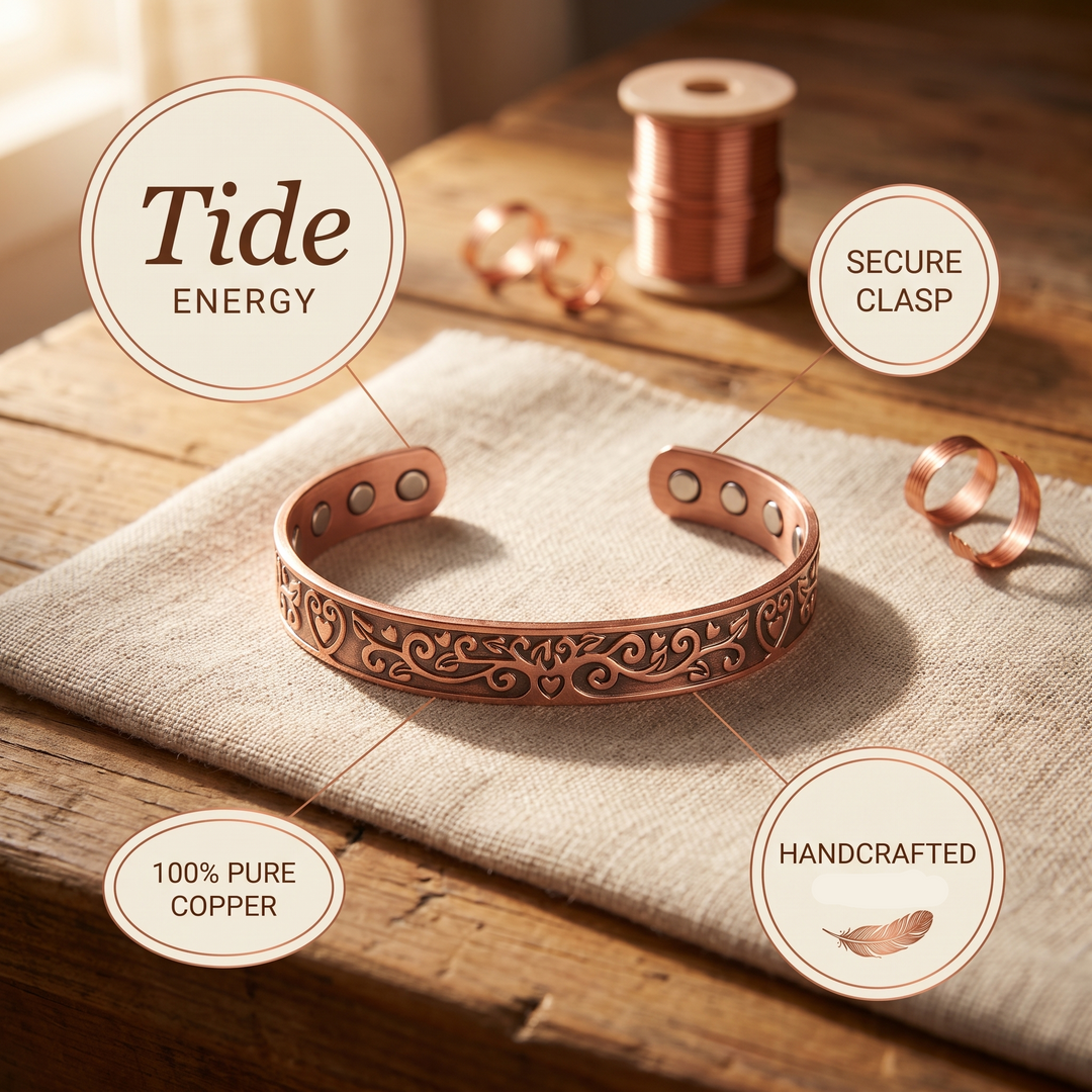 Bracelet en cuivre Tide de Chloé – vue 5