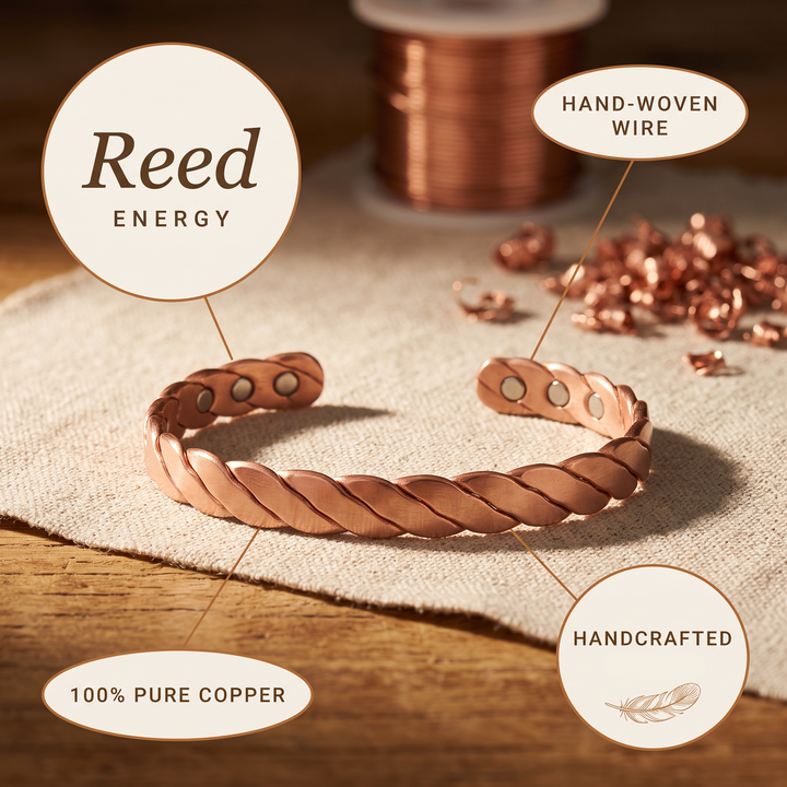 Bracelet en cuivre Reed de Chloé – vue 5