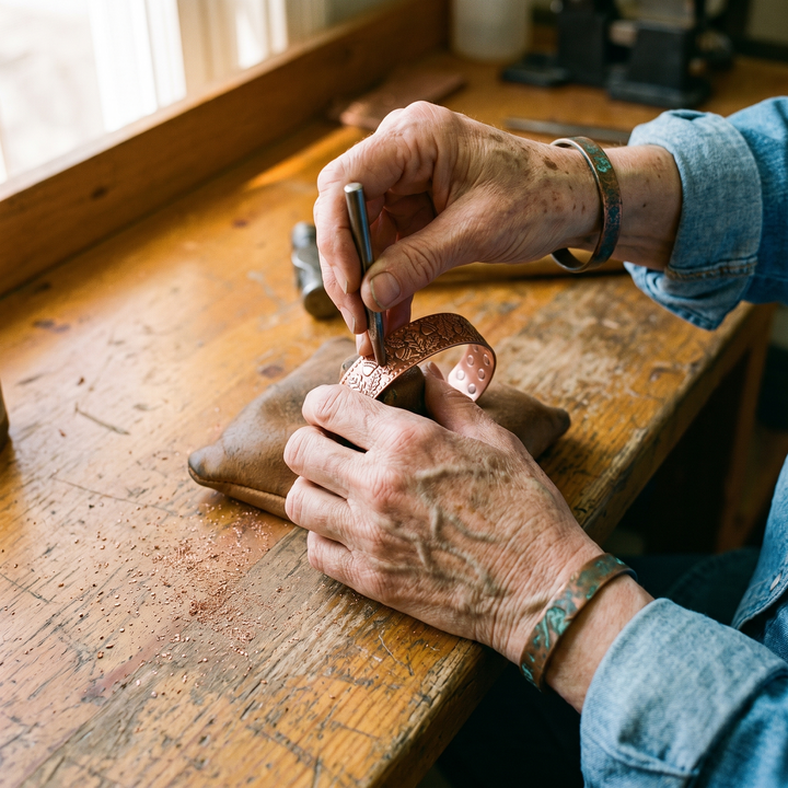 Bracelet en cuivre Timber de Chloé – vue 4