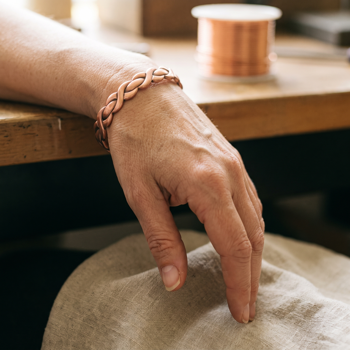 Bracelet en cuivre Loom de Chloé – vue 2