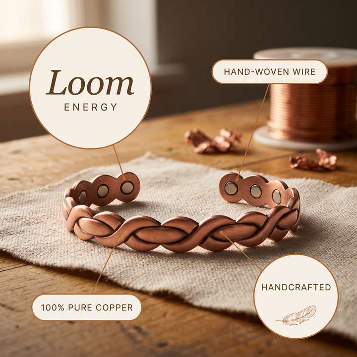 Bracelet en cuivre Loom de Chloé – vue 5