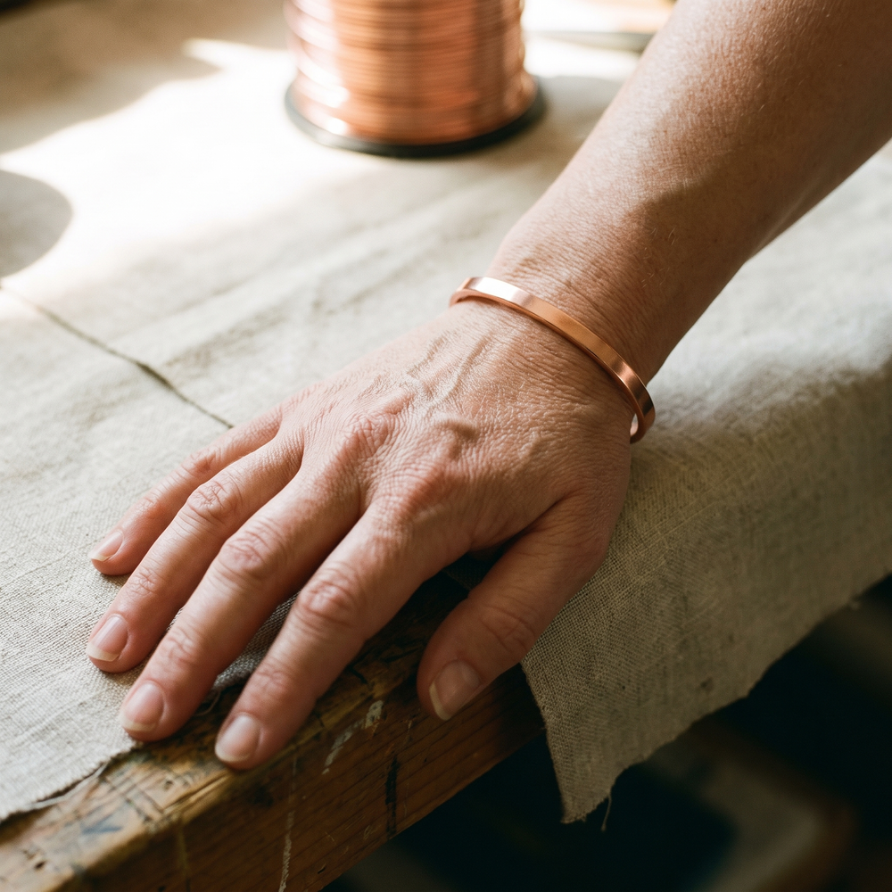 Bracelet en cuivre River de Chloé – vue 2