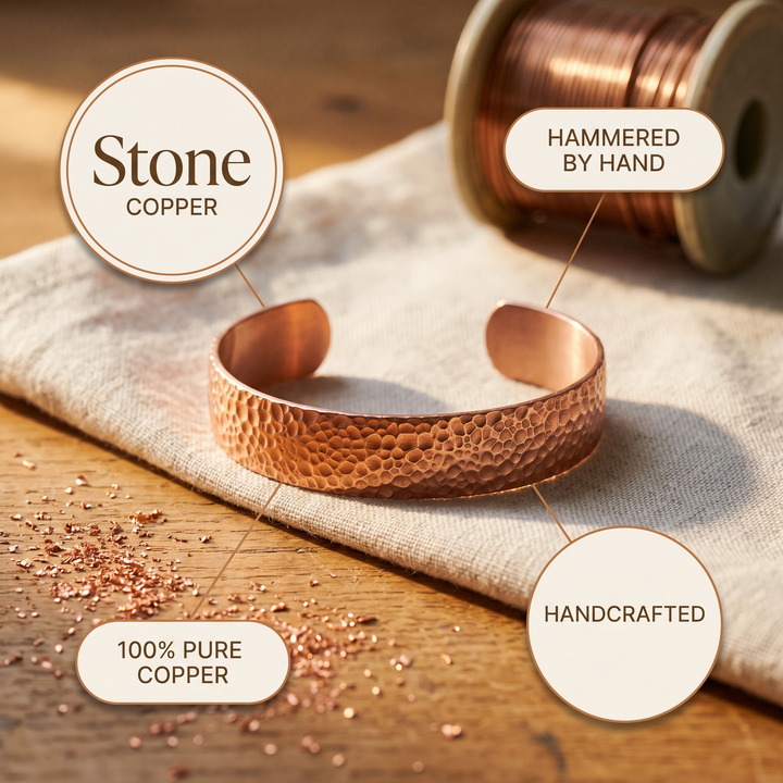 Bracelet en cuivre Moon de Chloé – vue 5