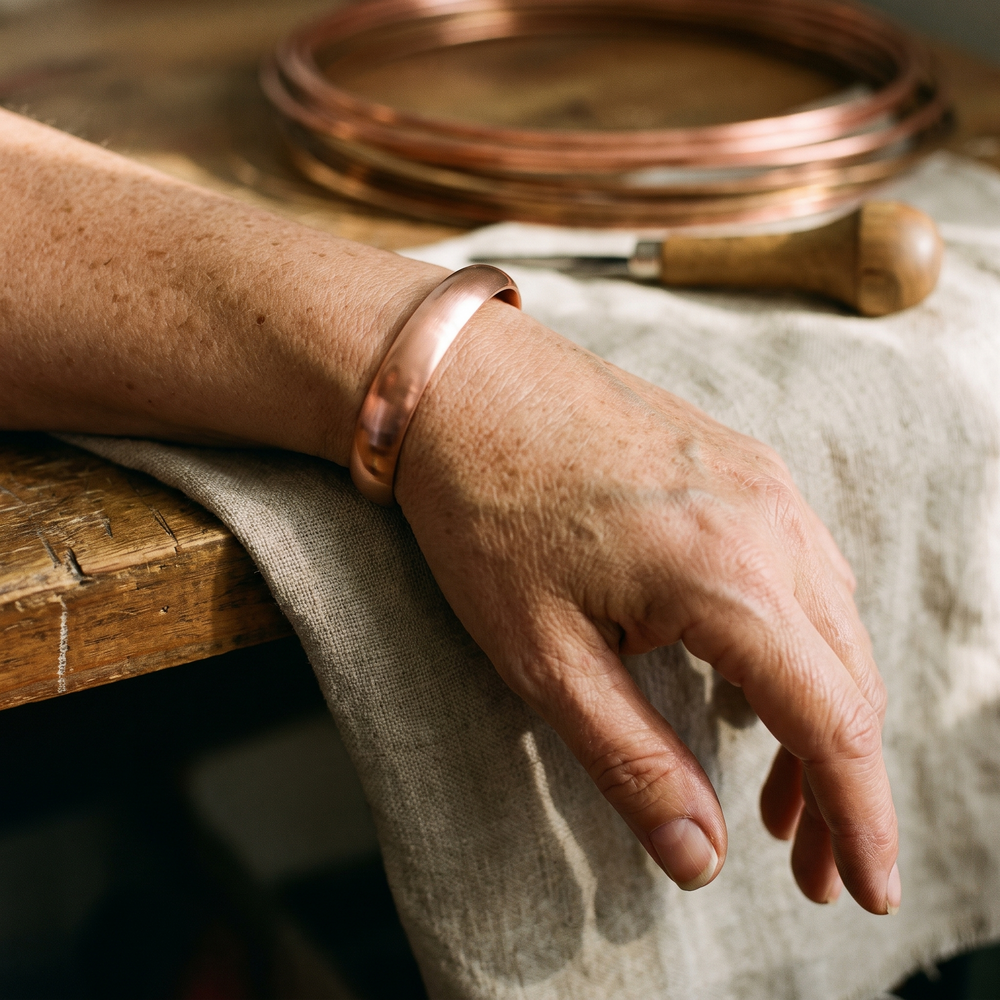 Bracelet en cuivre Tide de Chloé – vue 2
