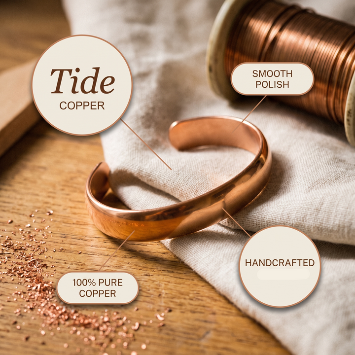 Bracelet en cuivre Tide de Chloé – vue 5
