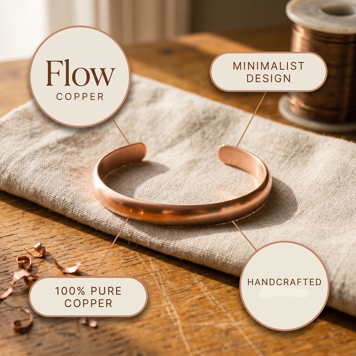Bracelet en cuivre Flow de Chloé – vue 5