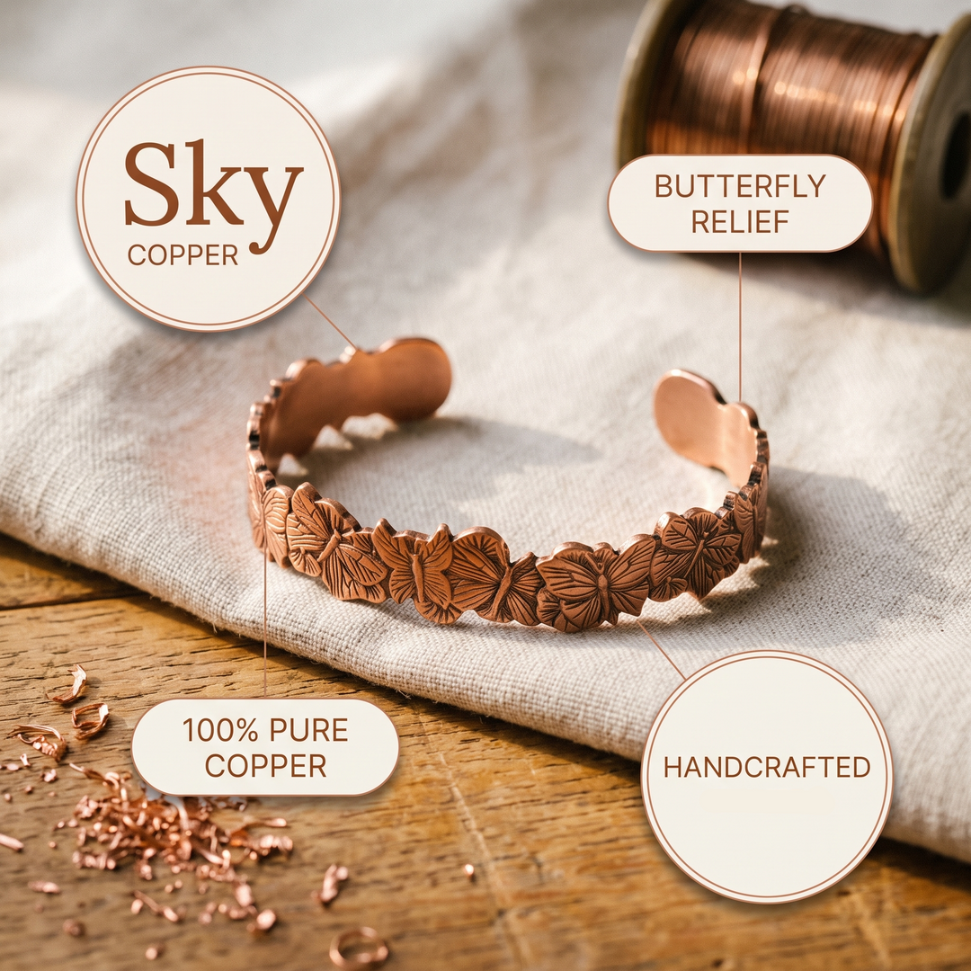 Bracelet en cuivre Sky de Chloé – vue 5