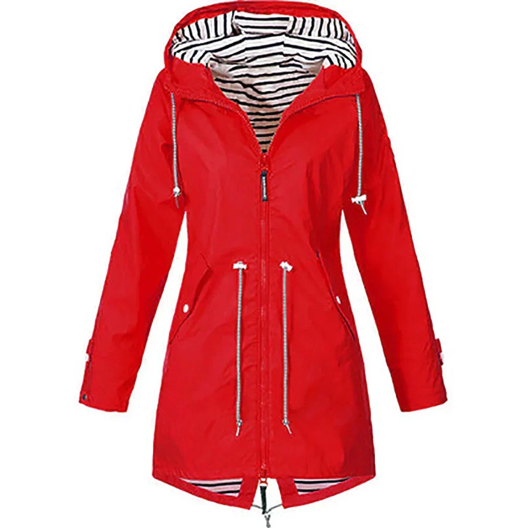 Naomi™ | Elegant Flattering Fit Rain Jacket