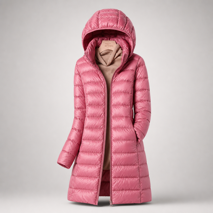 Sarah™ | Ultralight Packable Hooded Puffer Jacket