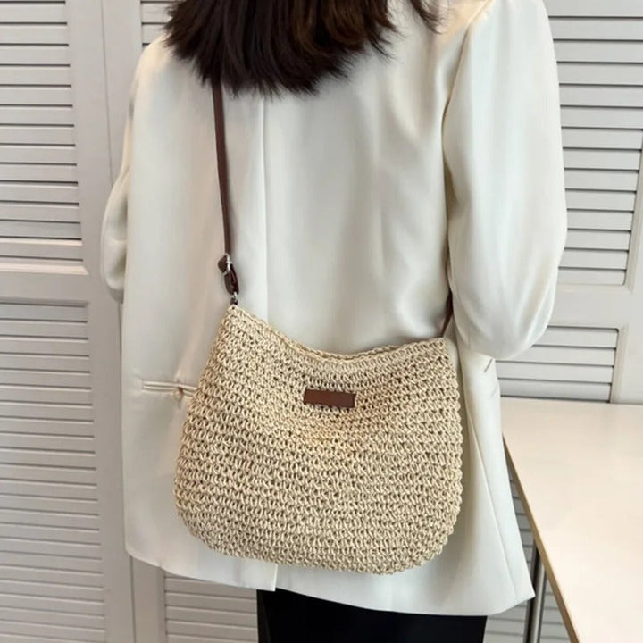 Margaux™ | Straw Crossbody Bag